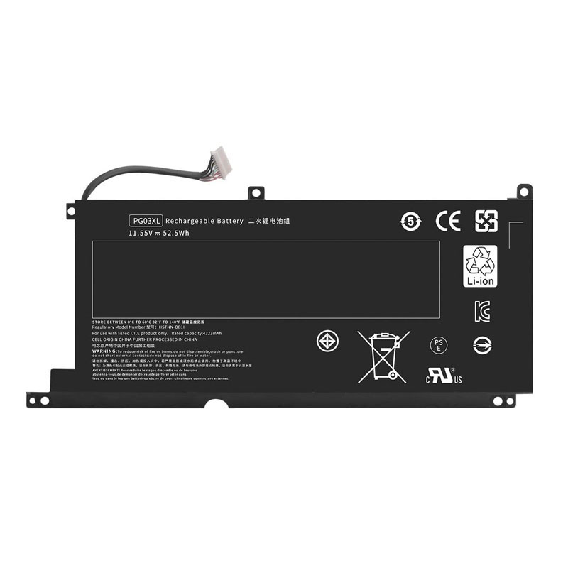 (image for) Replacement HP Pavilion 15-DK0039NQ 15-DK0039NW 15-DK0040NF 15-DK0040NL 15-DK0040UR Battery