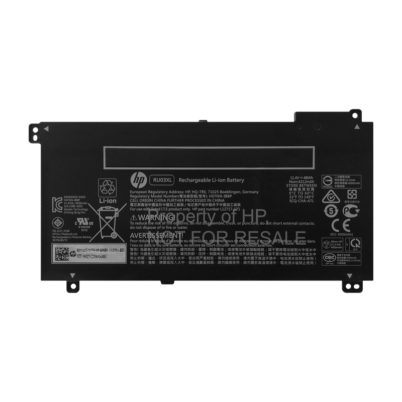 (image for) Replacement HP ProBook X360 440 G1 Battery RU03048XL L12717-421 L12791-855 HSTNN-LB8K