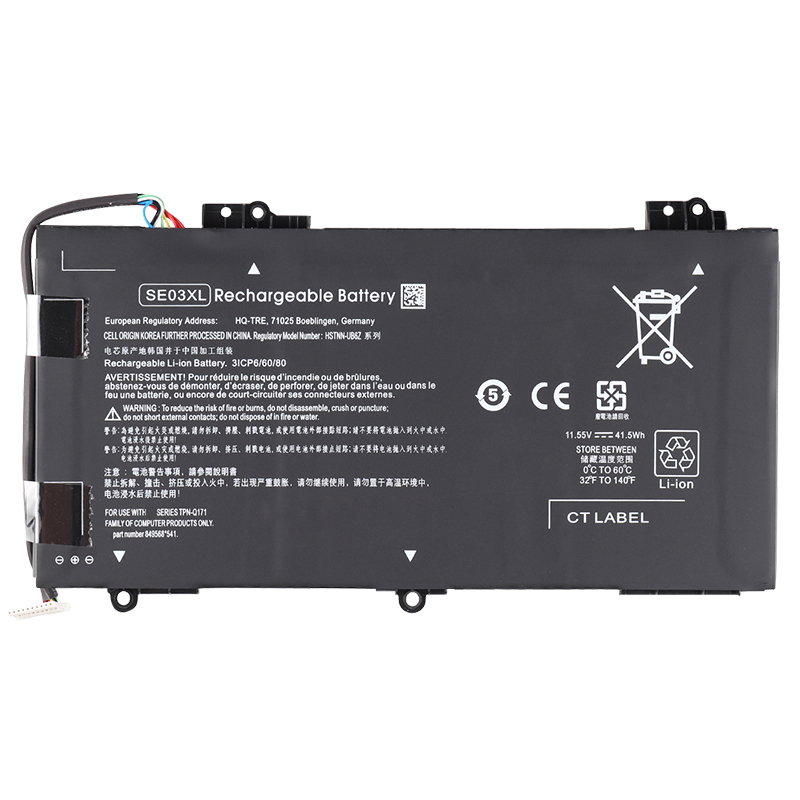 (image for) Replacement HSTNN-LB7G HSTNN-UB6Z Battery For HP 849908-850 SE03041XL 849988-850 TPN-Q171