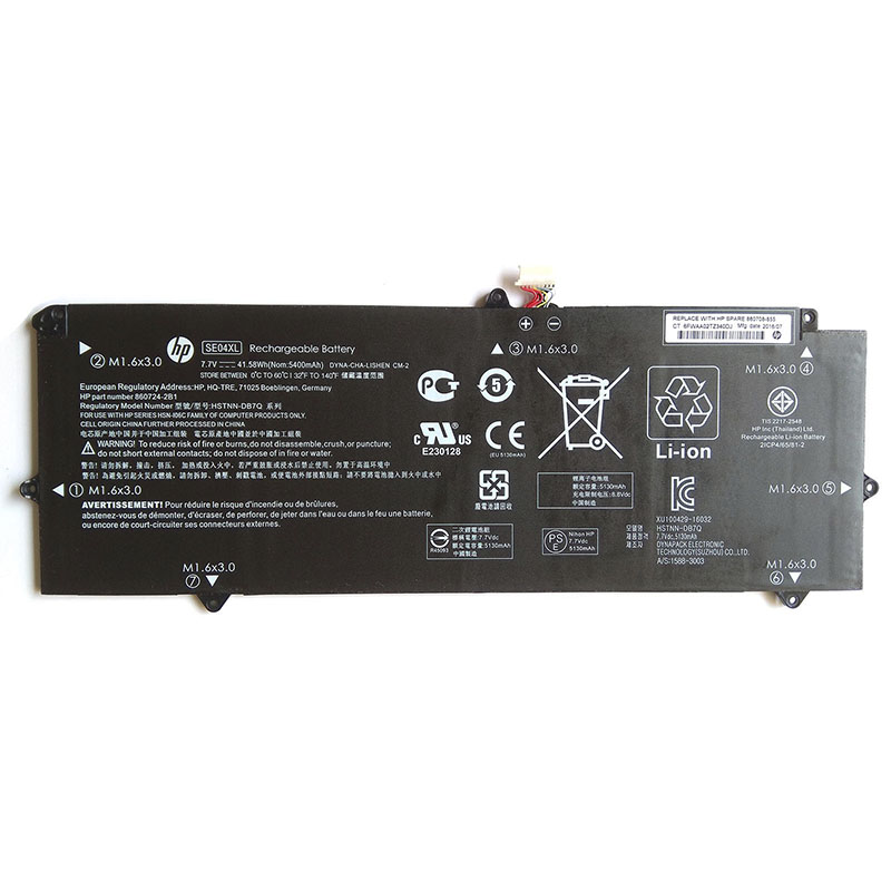 (image for) Replacement HP SE04XL Battery 860708-855 HSTNN-DB7Q 860724-2B1 860724-2C1