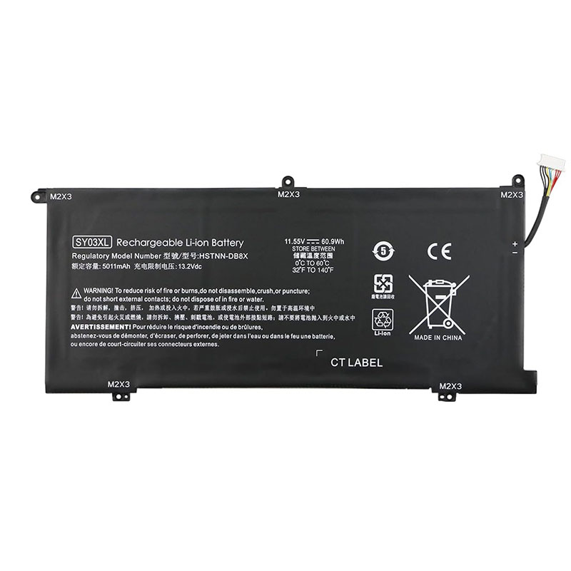 (image for) SY03XL Battery Replacement For HP L29959-005 HSTNN-DB8X Chromebook X360 14 G1 14-DA 15-DE