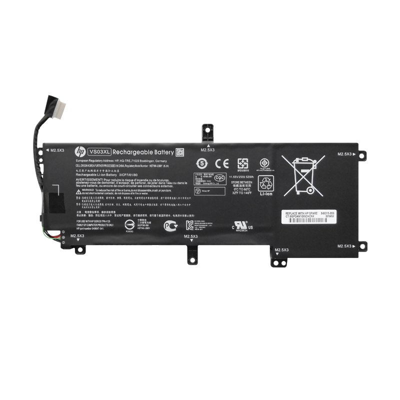 (image for) Replacement HP 849313-850 Battery TPN-I125 849047-541 Fit Envy 15-AS0xx