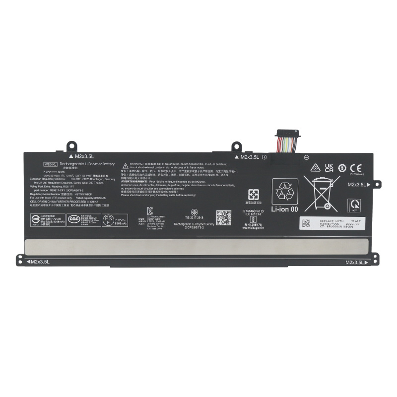 (image for) HP WE04XL Battery Replacement For 14-EY0047NR 14-EW0010NR 16-AB0010NR 14-EH1047NR