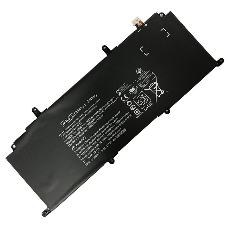 (image for) Replacement HP 725607-001 WR03XL 725497-1C1 725497-2B1 725497-2C1 TPN-Q133 Battery