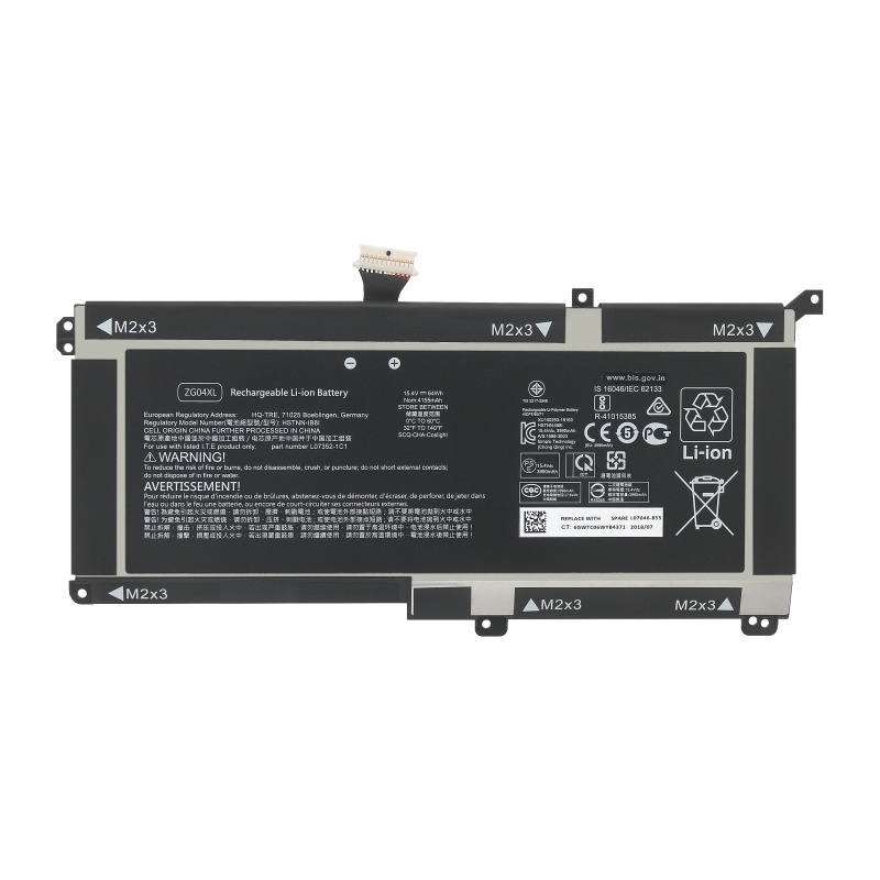 (image for) Replacement HP ZG04XL Battery L07046-855 HSTNN-IB8I ZG04064XL L07352-1C1 ZG04064XL-PL