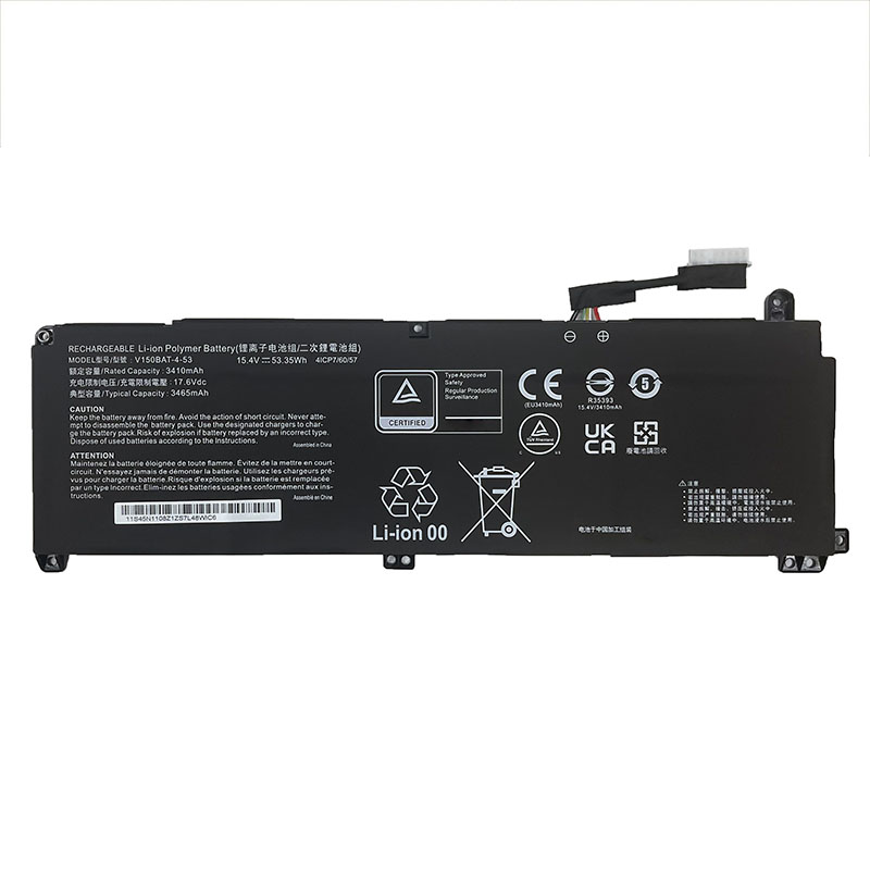 (image for) V150BAT-4-53 Battery Replacement For Hasee Z7 Z7T Z7-DA7NS Z7-DA7NP Z7-DA7NT