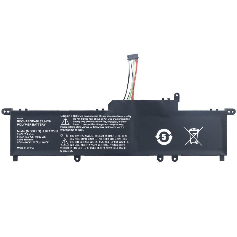(image for) LBF122KH Battery Replacement For LG Xnote P210 Z43 P220 Z430 P330 Z435 P225 P215