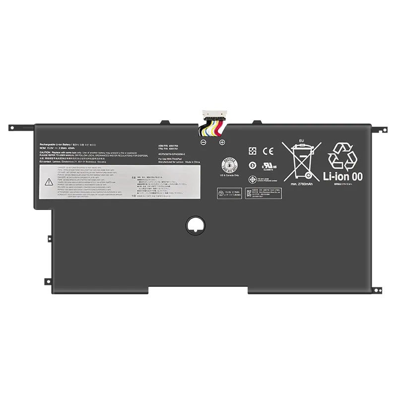 (image for) 00HW002 Lenovo ThinkPad X1 Carbon Gen 3 2015 20BTA06FCD 20BTA0ANCD Battery