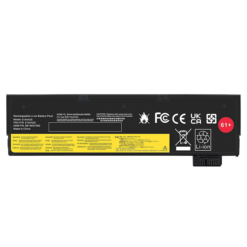 (image for) 01AV425 SB10K97583 01AV426 SB10K97582 01AV491 Lenovo ThinkPad T470 T570 Battery
