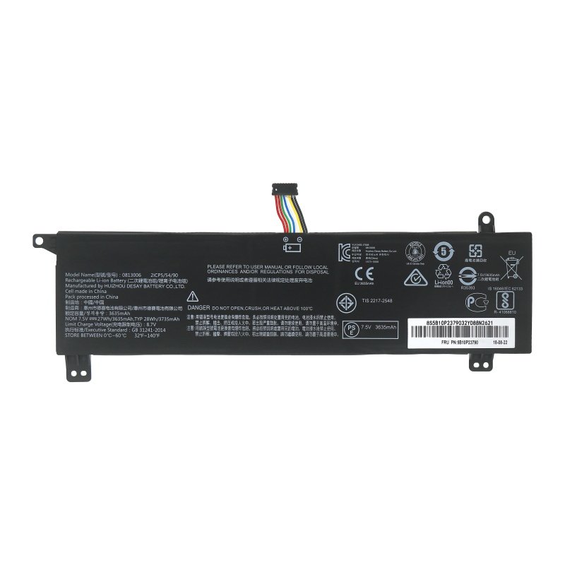 (image for) 0813006 Battery Replacement For Lenovo BSNO485490 IdeaPad 120S-11IAP 120S-11