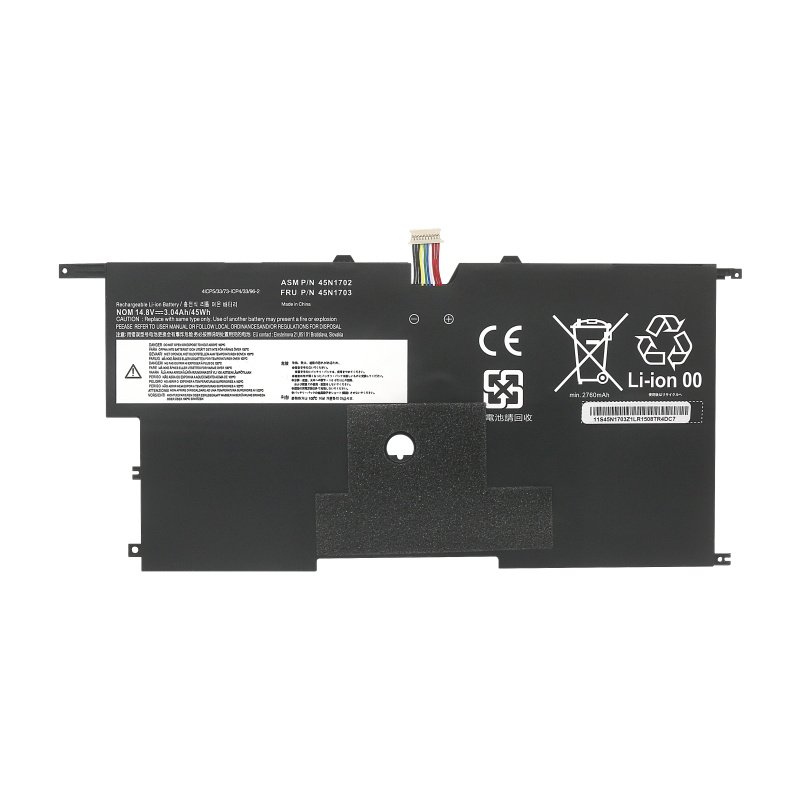 (image for) 45N1703 45N1702 Battery Replacement For Lenovo ThinkPad X1 Carbon 20A7 20A8 Gen2