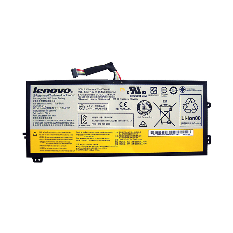 (image for) L13L4P61 L13M4P61 L13S4P61 Battery 121500252 121500253 For Lenovo Edge 15 80H1