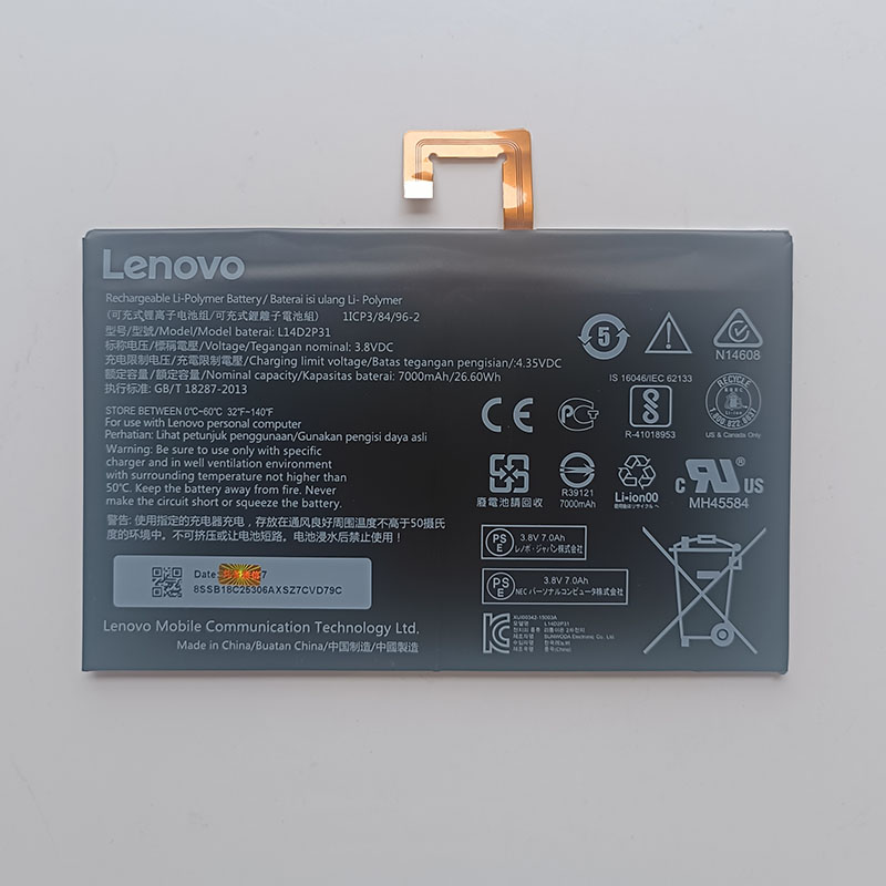 (image for) L14D2P31 Battery Replacement For Lenovo Tab 10 TBX103F Tablet TB-X103F ZA1U0092US SB18C25306