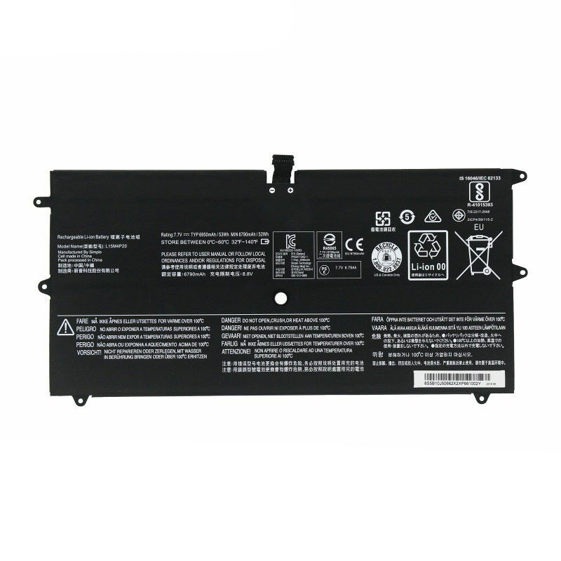 (image for) L15M4P20 L15L4P20 L15S4P20 Battery 5B10J50660 For Lenovo Yoga 900S-12ISK