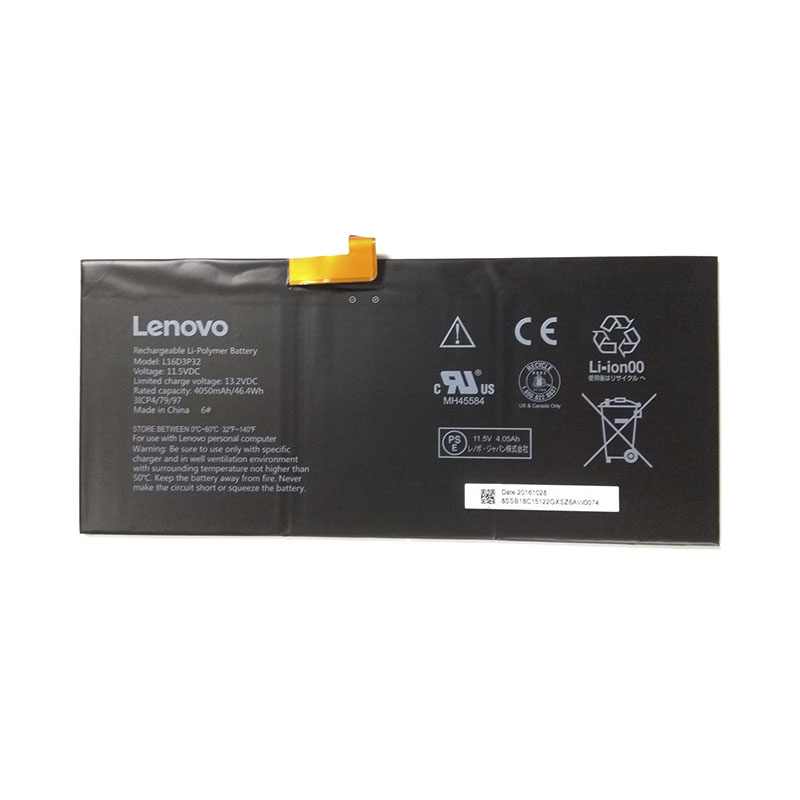 (image for) L16D3P32 Battery For Lenovo 3ICP4/79/97 11.5VDC 4050mAh 46.4Wh