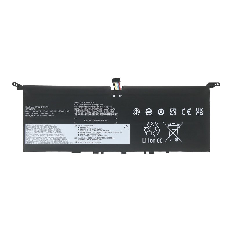 (image for) L17M4PE1 Battery 5B10R32749 For Lenovo IdeaPad 730S-13IWL 4ICP4/46/121 15.36V 42Wh