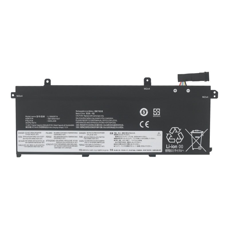 (image for) L18M4P73 Battery 02DL008 SB10K97646 For Lenovo ThinkPad T490