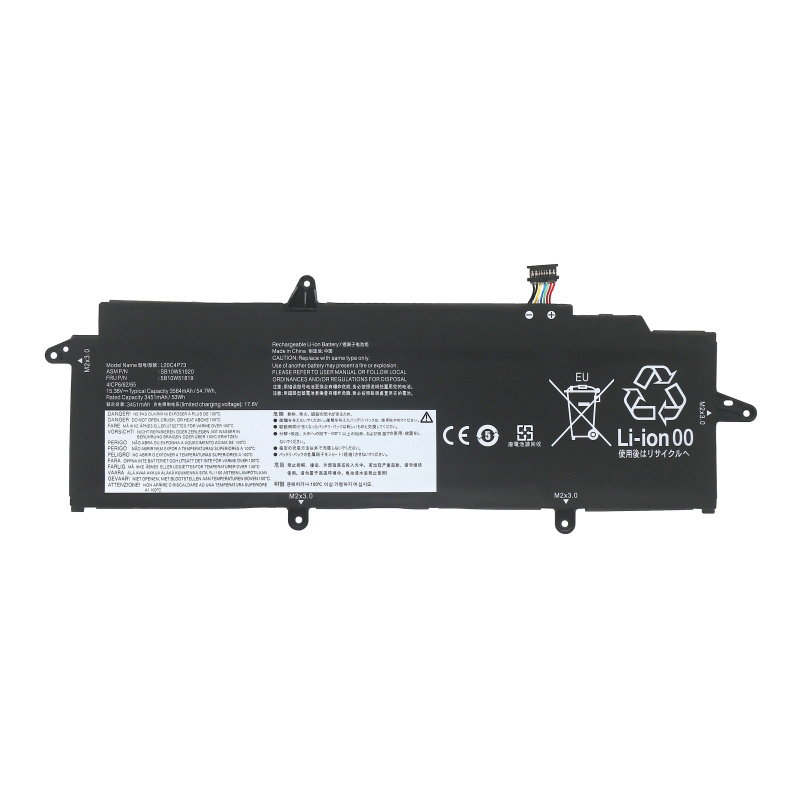 (image for) L20C3P72 L20M3P72 Battery Replacement For Lenovo Thinkpad X13 Gen 2 20XH SB10W51947 5B10W51824