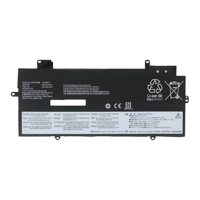 (image for) L20D4P71 Battery Replacement For Lenovo SB10T83218 SB10W13975 15.44V 57Wh