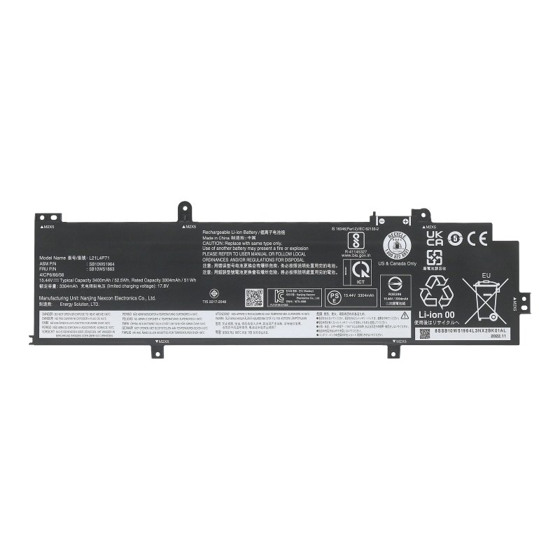 (image for) L21M4P71 L21C4P71 L21L4P71 L21D4P71 Battery Replacement For Lenovo ThinkPad T14 P14s Gen 3