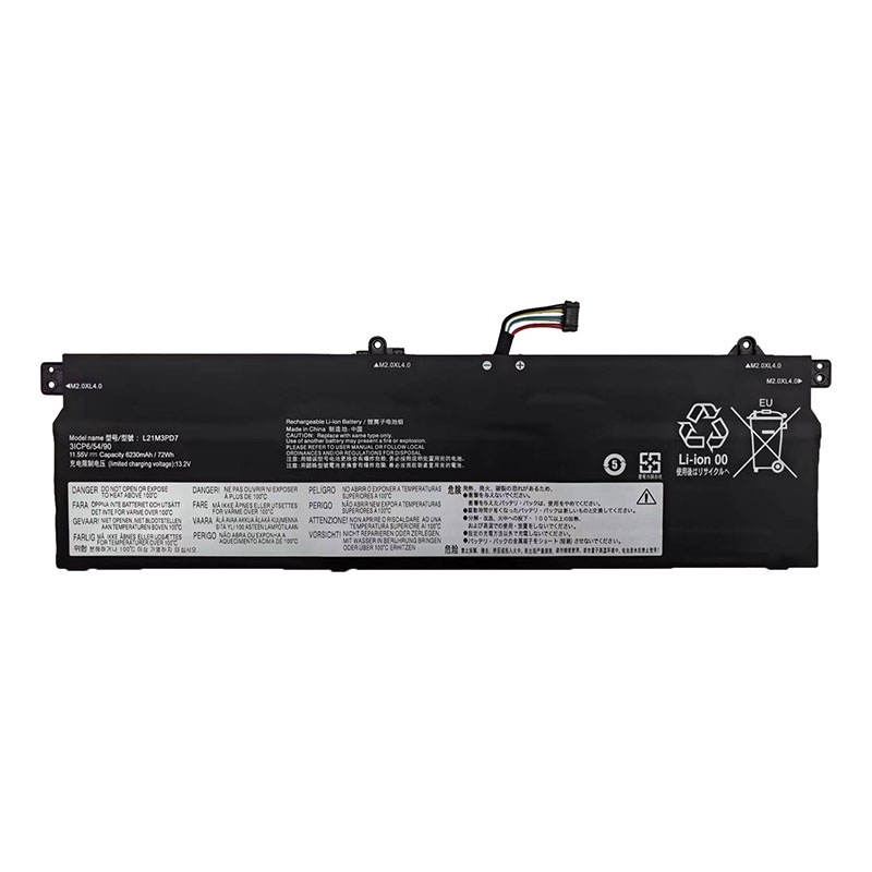(image for) L21M3PD7 L21C3PD7 Battery Replacement For Lenovo ThinkBook 16 G4+ IAP ARA SB11F09736 SB11F09741