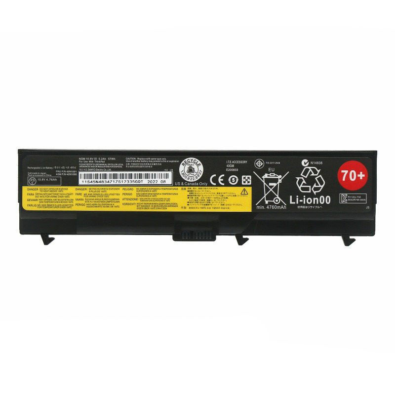 (image for) Lenovo ThinkPad T530I Battery 45N1005 45N1006 45N1007 45N1008 45N1010 45N1011