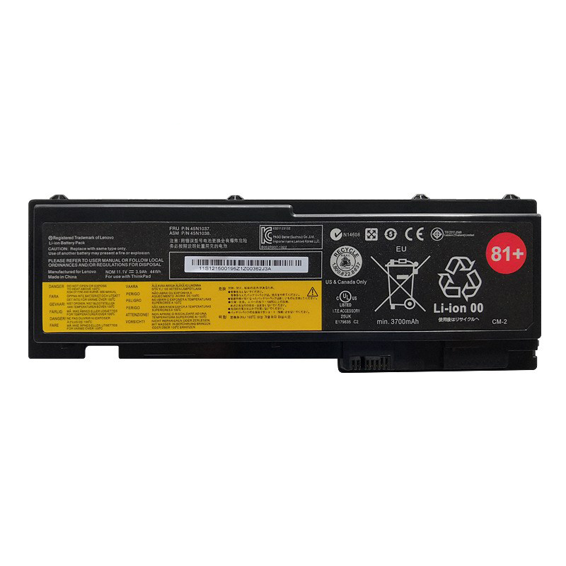 (image for) 81+ Lenovo ThinkPad T430S Battery 45N1036 45N1037 0A36309 45N1038 45N1143