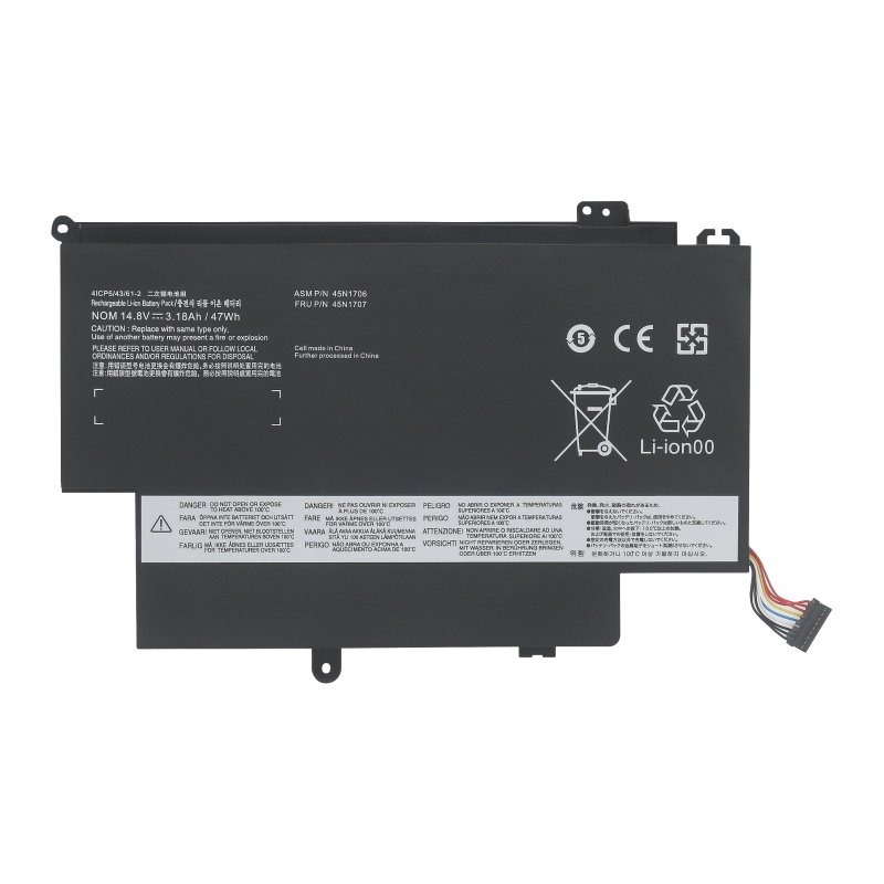 (image for) 45N1704 45N1706 45N1705 45N1707 Battery For Thinkpad S1 Yoga Laptop 20CD 20DL