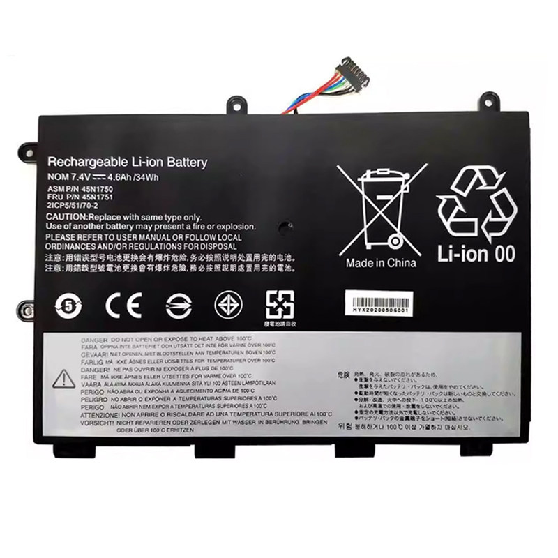 (image for) Lenovo ThinkPad Yoga 11E Battery 45N1751 45N1750 45N1749 45N1748