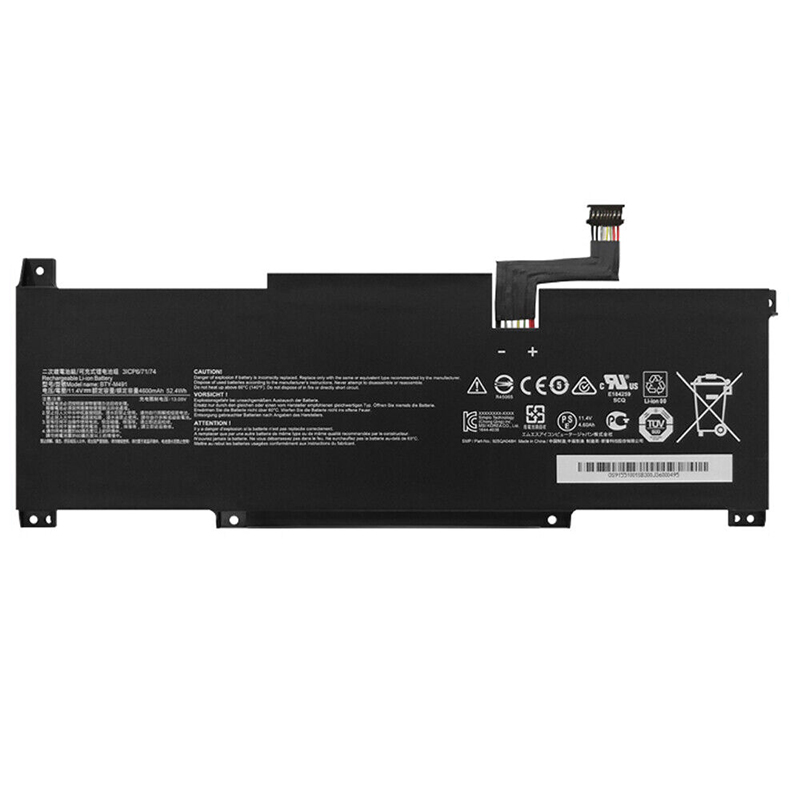 (image for) BTY-M491 Battery Replacement For MSI Modern 15 A10M A11M Summit B15 A11M Stealth 15M