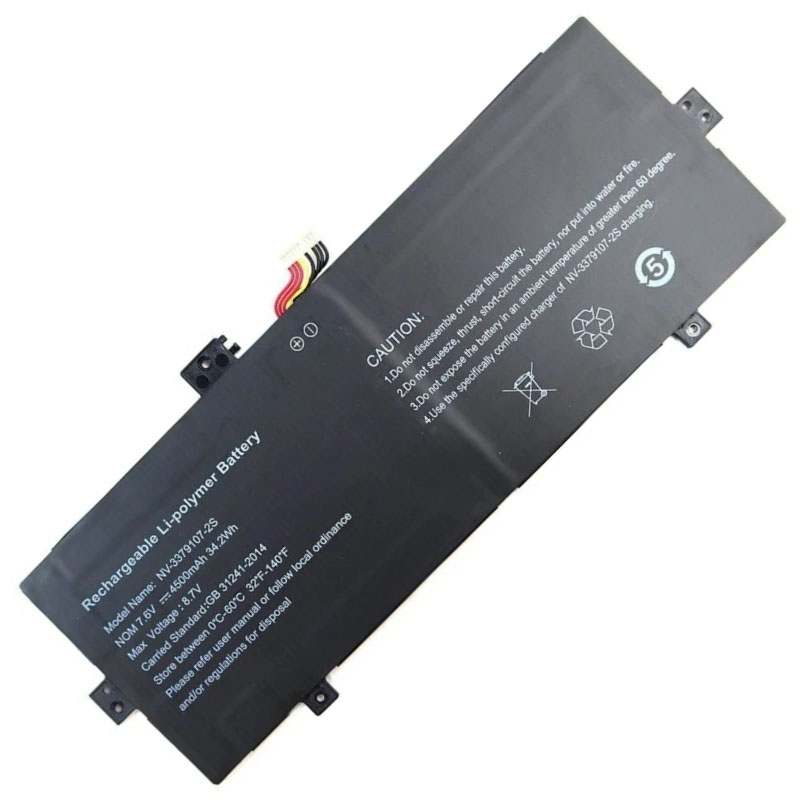 (image for) NV-3378107-2S Battery Replacement For E-Matic EWT128 11.6 Inch Notebook