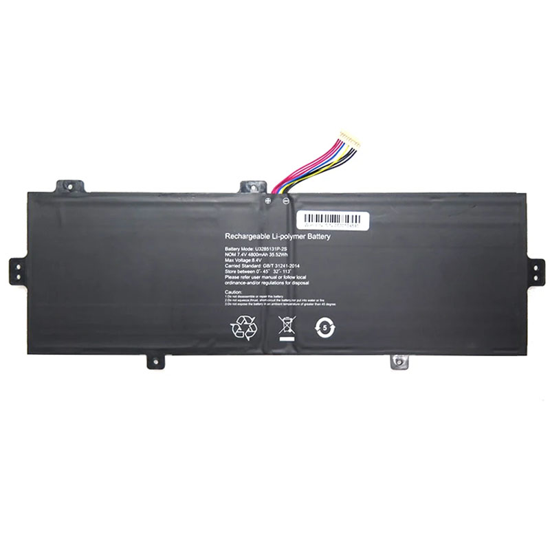 (image for) U3285131P-2S Battery Replacement For E-Matic EWT148 Notebook