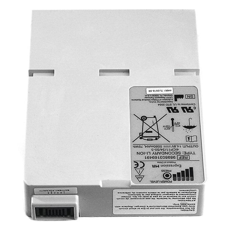 (image for) 989803169491 Battery Replacement For Philips Invivo MR400 MR200 Monitor MR Patient Care