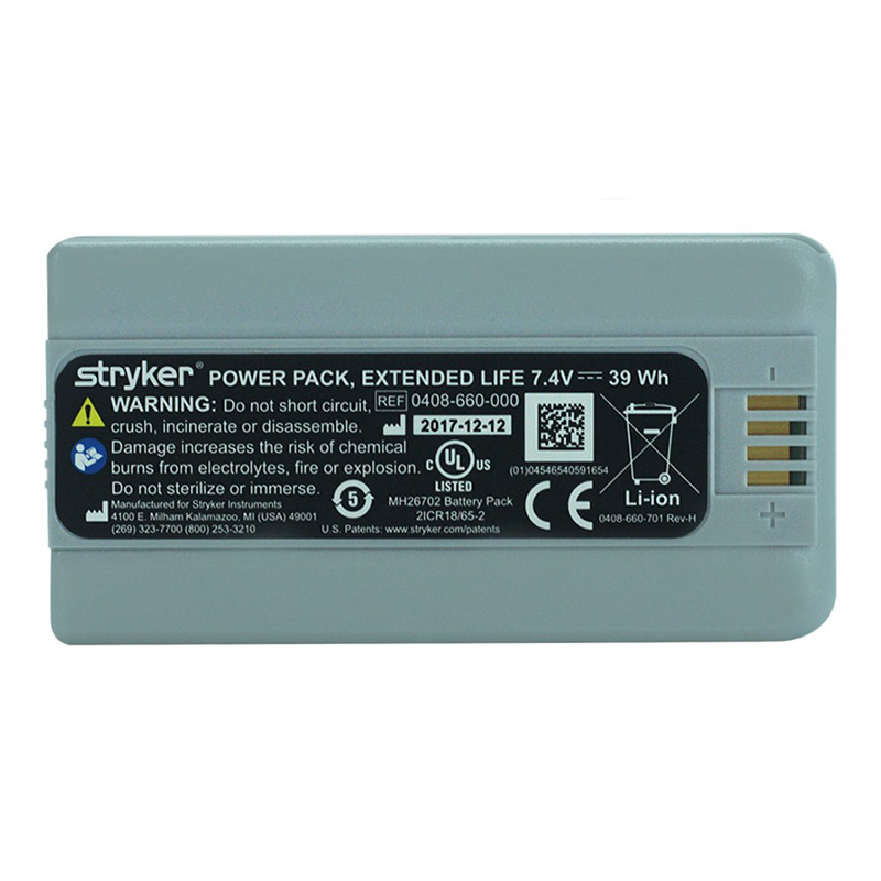 (image for) REF 0408-660-000 Battery Replacement For Stryker Power Pack 0408-660-701 0408-660-703