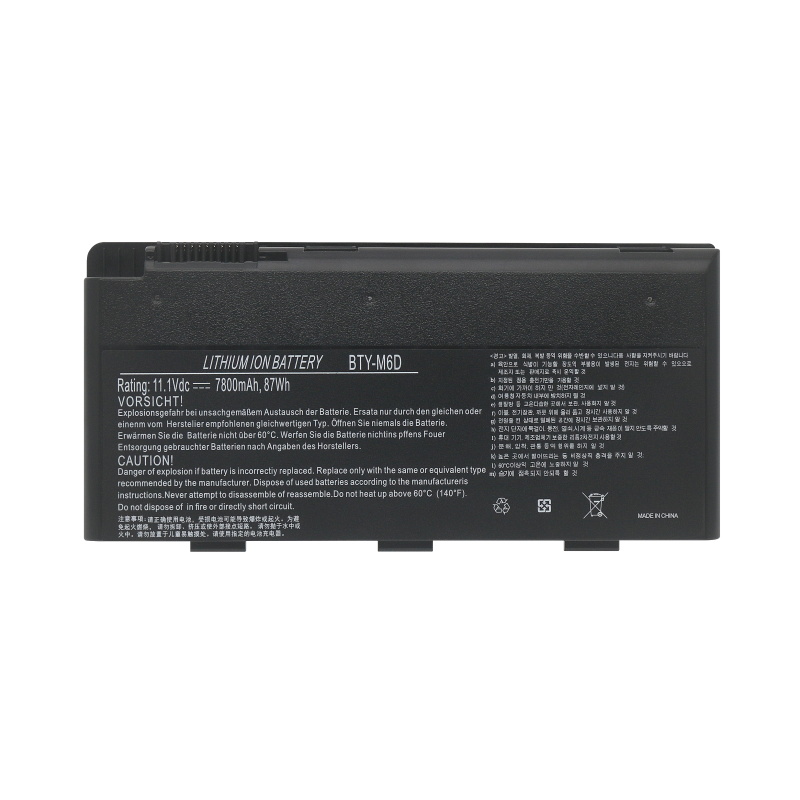 (image for) BTY-M6D Battery Replacement For Medion Erazer X6811 X6812 X6813 X6817 X6821 X6823 X6825