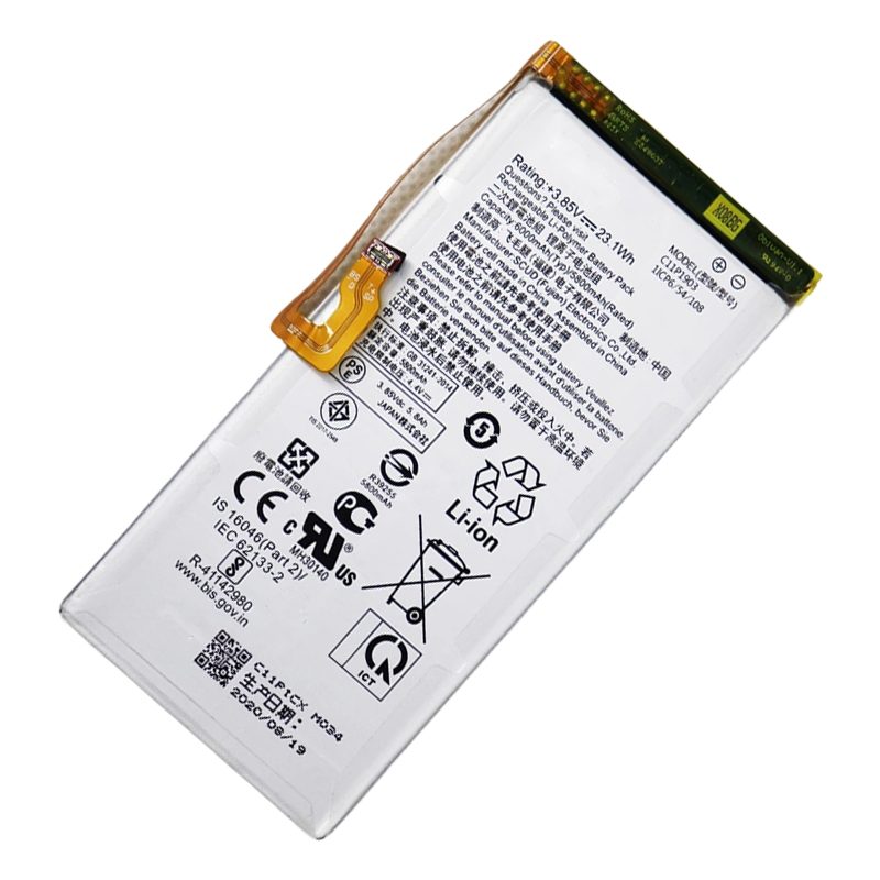 (image for) C11P1903 Battery Replacement For Asus ROG Phone III 3 ZS661KL 3.85V 23.1Wh 6000mAh