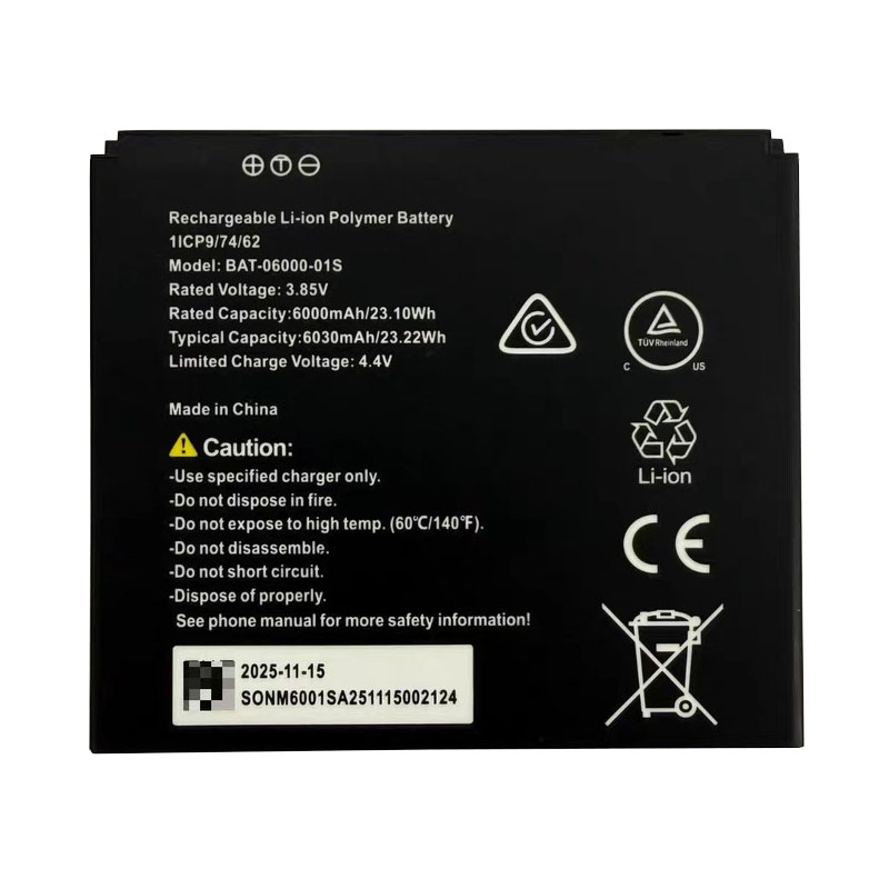 (image for) BAT-06000-01S Battery Replacement For Sonim H500 Mobile Hotspot Battery 3.85V 6000mAh 23.10Wh