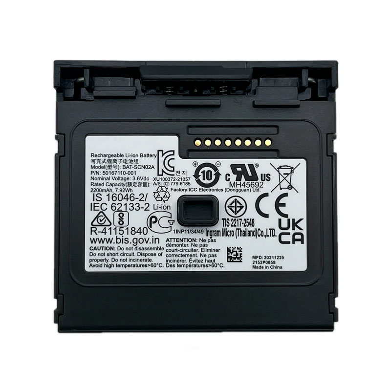 (image for) BAT-SCN02A BAT-SCN03 BAT-SCN02 Battery Replacement For Honeywell 8680i Barcode Scanner