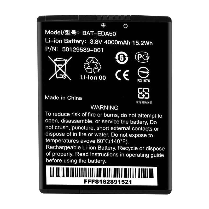 (image for) BAT-EDA50 Battery Replacement For Honeywell 50129589-001 3.8V 4000mAh 15.2Wh