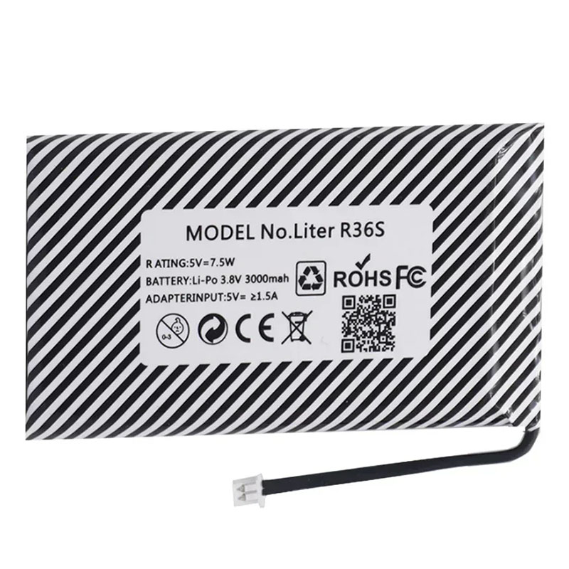 (image for) 704370 804070 804066 Battery Replacement For R36S Game Console Liter R36S