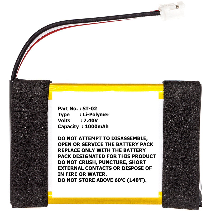 (image for) ST-02 Battery Replacement 493446 626450 For Sony SRS-X11 Speaker