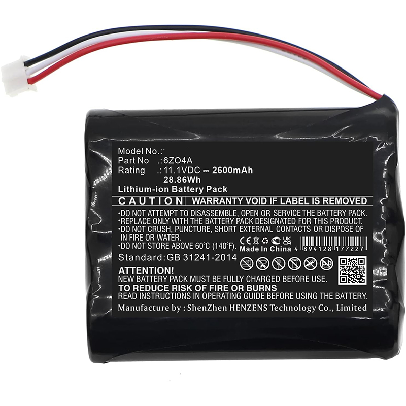 (image for) 6Z04A Battery Replacement For Sony VGF-WA1 Speaker