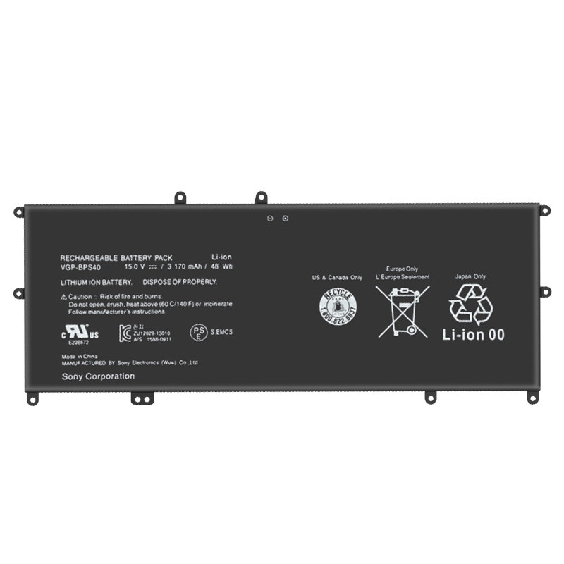 (image for) VGP-BPS40 Battery Replacement For Sony SVF14N SVF15N Vaio Flip SVF 14A 15A