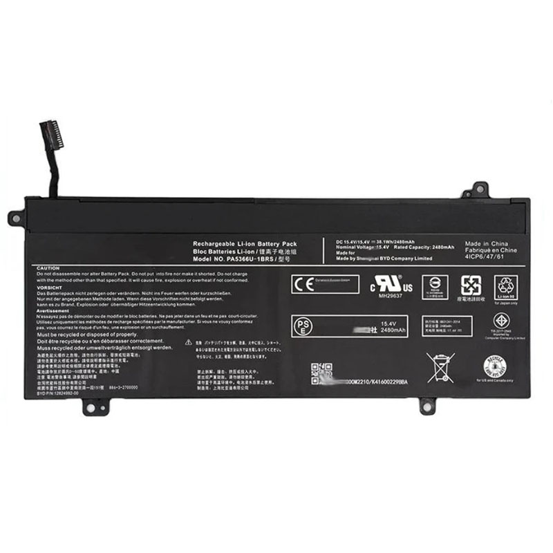 (image for) PA5366U-1BRS Battery Replacement For Toshiba Dynabook Satellite Pro L50 L50-G L50-J