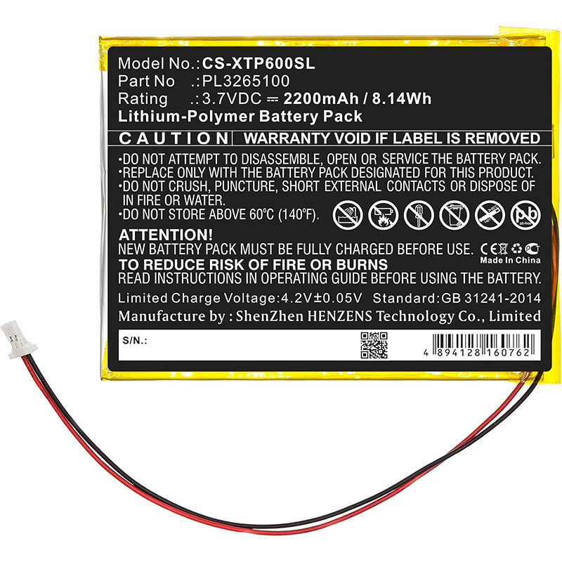 (image for) Xtool EZ300 EZ400 PS60 PS65 PS70 X500 Battery Replacement PL3265100 336595